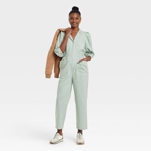 Universal Thread Women’s 3/4 Puff Sleeve Boilersuit